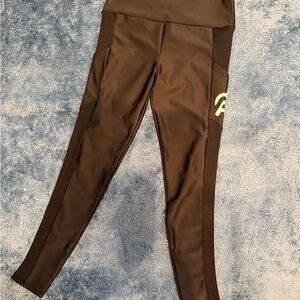 Peloton Black Leggings with Logo